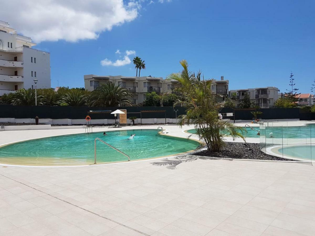 San Marino With Heated Pool, Only 450 Meters To The Beach, Wifi Arona  Buitenkant foto